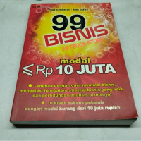 Image of 99 Bisnis Modal < Rp 10 Juta