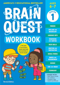 Image of Brain Quest Workbook Grade 1