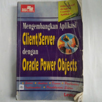 Image of Mengembangkan Aplikasi Client/Server dengan Oracle Power Objects