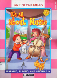 Image of My first vocabeelary : it's all about music