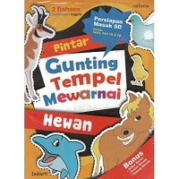 Image of Pintar: Gunting Tempel Mewarnai Hewan